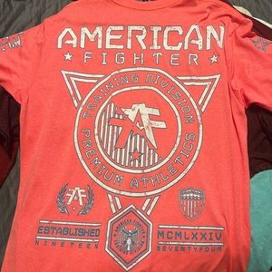 Buckle American fighter t shirt